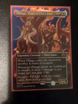 Phlage, Titan of Fire's Fury (Borderless) Modern Horizons 3 Regular - Image 1