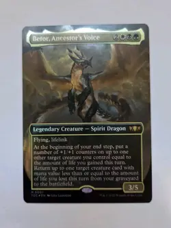 MTG Betor, Ancestor's Voice (Borderless) - Commander: Tarkir (TDC) *FOIL* 1 M - Image 1