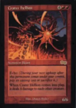 Crater Hellion - Urza's Saga: #179, Magic: The Gathering Nm R194 - Image 1