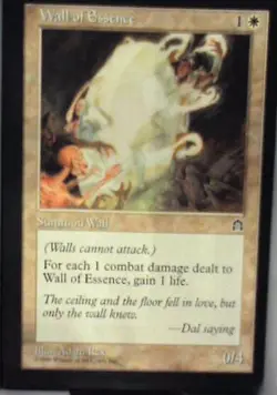 Wall of Essence - Stronghold: #22, Magic: The Gathering Nm R109 - Image 1