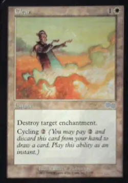 Clear - Urza's Saga: #7, Magic: The Gathering Nm R118 - Image 1