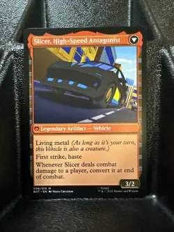 MTG Slicer, Hired Muscle Slicer, High-Speed Antagonist Transformers 006/015... - Image 2