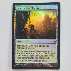 MTG Emeria, The Sky Ruin (Foil) Zendikar LP - Image 1