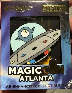 MTG Pinfinity Fblthp Spaceship MagicCon Atlanta 2025 Exclusive Pin Only 500 Made - Image 1