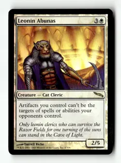 MTG | Leonin Abunas | Mirrodin | Moderately Played | English - Image 1