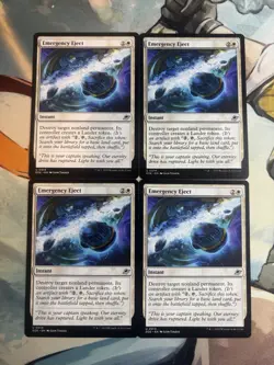 x4 Emergency Eject U MTG Edge of Eternities M/NM, English EOE 0014 - Image 1