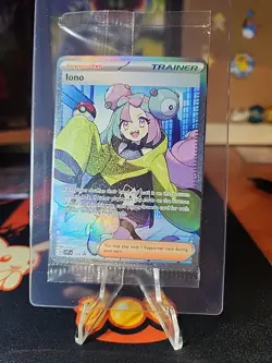 SEALED Pokemon Iono 124 Sv: Scarlet & Violet Black Star Promo Near Mint - Image 1