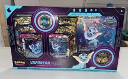 Pokemon TCG Flareon Jolteon Vaporeon Vmax Premium Collection Set of 3 New 820650851308 - Image 4