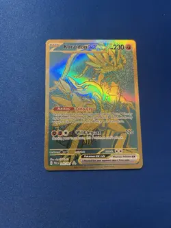 Pokemon TCG Koraidon EX 245/091 Holo Hyper Rare Paldean Fates - Image 1