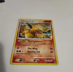 Pokemon TCG Charizard 1/99 Cracked Ice Holo Arceus LP - Image 3