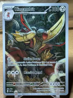 2023-25 Pokemon SV Black Star Promos SVP EN Kingambit #130 NM - Image 1