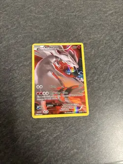 Pokemon TCG Reshiram XY74 Full Art Holo Black Star Promo - Image 1