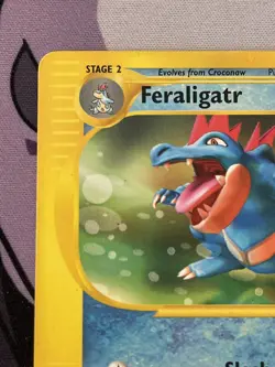 Pokemon FERALIGATR 46/165 - 2002 Expedition WOTC - Non-Holo - Rare LP - Image 3