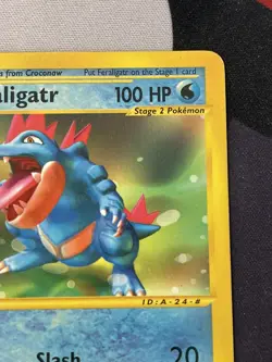Pokemon FERALIGATR 46/165 - 2002 Expedition WOTC - Non-Holo - Rare LP - Image 4