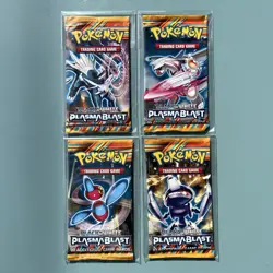Pokemon Black & White Plasma Blast Vintage Booster Packs Full ART SET NEW SEALED - Image 1