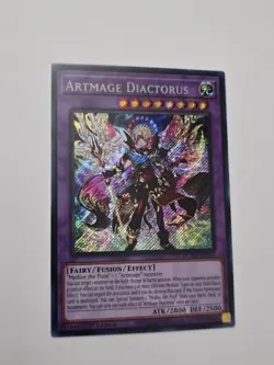 Yu-Gi-Oh Artmage Diactorus DUAD-EN032 Secret Rare 1st Edition - Image 1