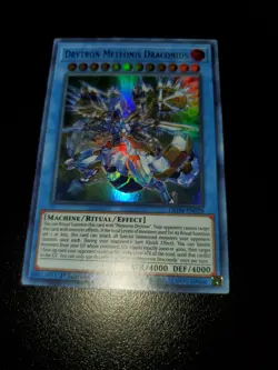Yugioh Drytron Meteonis Draconids UR 1st Ed. GEIM-EN029 Near Mint - Image 2