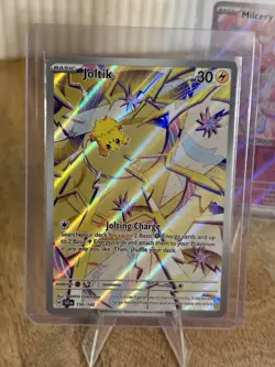 3 Stellar Crown Pokemon Card Lot Joltik Milcery Ledian Holo Rare - Image 2