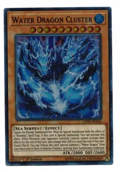 Yu-Gi-Oh Card: Water Dragon Cluster LEDU-EN036 Super Rare 1st Edition! VPL - Image 1