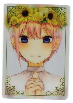 Ichika 1-21 The Quintessential Quintuplets Movie Bandai Metallic Card - Image 1