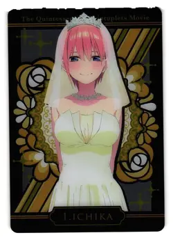 Ichika Bride 1-11 The Quintessential Quintuplets Movie Bandai Metallic Card - Image 1