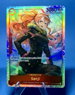 Sanji OP10-005 English SR Royal Blood One Piece Card Game - Image 1