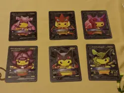 6 Pokemon Custom Fan Made Art Card - Image 1