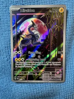 Miraidon 013 Scarlet & Violet Promo Holo LP Pokemon TCG Card - Image 1