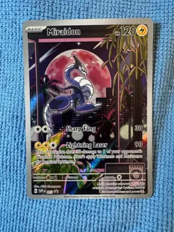 Miraidon 013 Scarlet & Violet Promo Holo LP Pokemon TCG Card - Image 2