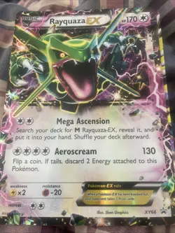 pokemon cards lot Rayquaza eX RARE - Image 5