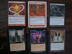 MTG 12 card Lot Unwinding Clock, Savage Beating, Cabal Ritual, Whip of Erebos - Image 1