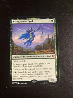 MTG - NM - Nylea, Keen-Eyed - Theros Beyond Death - Image 1
