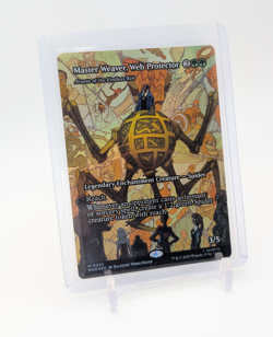 MTG - Master Weaver, Web Protector - FOIL Borderless #32 Marvel Universe Eternal - Image 1