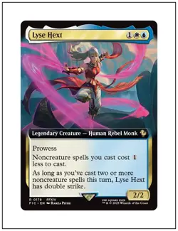 1x Lyse Hext, Extended Art, Final Fantasy, Magic MTG NM - Image 1
