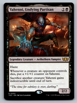 Yahenni, Undying Partisan R 0202 Tarkir: Dragonstorm Regular - Image 1
