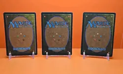 🟤🟤🟤 (3) 1995 Magic The Gathering CHRONICLES JEWELED BIRD PLAYED 🟤🟤🟤 - Image 5