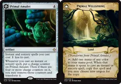 [1x] Primal Amulet // Primal Wellspring Near Mint, English Ixalan MTG Magic - Image 1