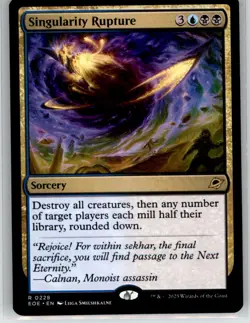 MTG - Singularity Rupture R Edge of Eternities 228 NM - Image 1