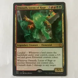 Omnath, Locus of Rage - Commander: Zendikar Rising #097 MTG Magic The Gathering - Image 1
