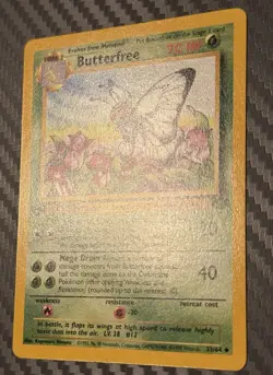 Pokemon TCG Jungle Butterfree 33/64 1st Edition - Image 2