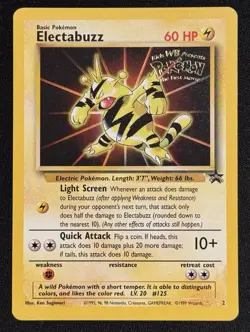 Pokemon TCG Electabuzz #2 The First Movie Promo - Image 1