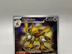 Pokemon Center Stamped Alakazam 009 Pokemon Mega Evolutions - ETB Promo - Image 4