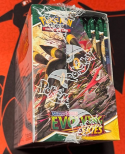 Pokemon TCG Sword & Shield EVOLVING SKIES Booster Box Sealed - Image 4