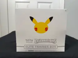 Pokemon TCG: 25th Anniversary Celebrations Elite Trainer Box (2021) 820650809439 - Image 1