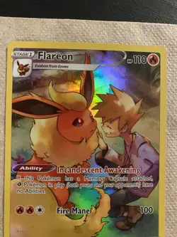 Flareon Tg01/Tg30 Trainer Gallery Brilliant Stars Pokemon TCG (NM) - Image 3