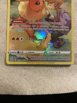 Flareon Tg01/Tg30 Trainer Gallery Brilliant Stars Pokemon TCG (NM) - Image 5