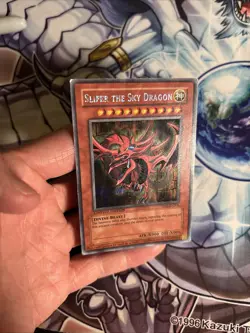 (43) Yu-Gi-Oh! Slifer the Sky Dragon YMA-EN001 Secret Prismatic Rare MP - Image 3