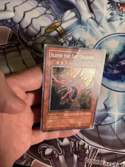 (43) Yu-Gi-Oh! Slifer the Sky Dragon YMA-EN001 Secret Prismatic Rare MP - Image 4