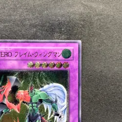 NM Elemental HERO Flame Wingman TLM-JP035 Ultimate Rare YuGiOh 3160 - Image 3