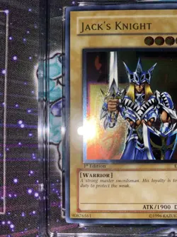 Yugioh Jack's Knight Elemental Energy 1st Edition Ultimate Rare EEN-EN005 CGC 10 - Image 4